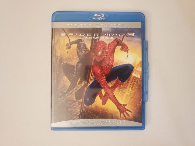 Blu-Ray Spider Man 3 video game