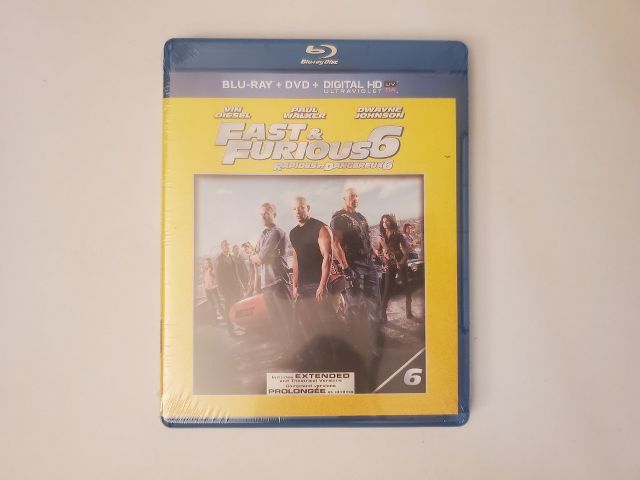 Blu-Ray Fast & Furious 6 video game