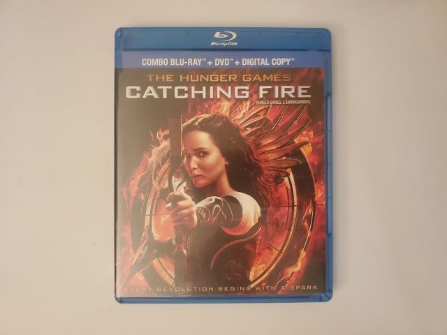 Blu-Ray The Hunger Games Catching Fire video game