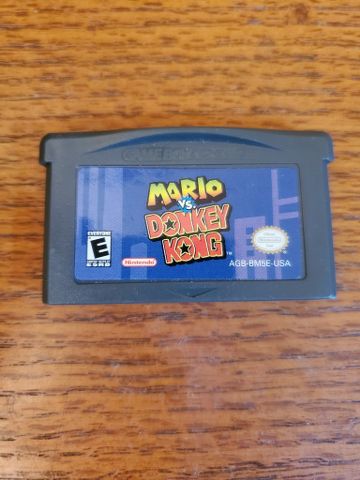 Nintendo Game Boy Advance Mario Vs. Donkey Kong video game