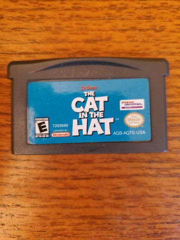 Nintendo Game Boy Advance The Cat in the Hat video game
