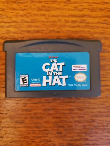 Nintendo Game Boy Advance The Cat in the Hat video game