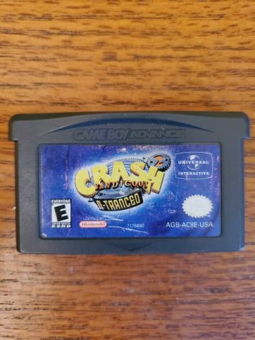 Nintendo Game Boy Advance Crash Bandicoot N-Tranced video game