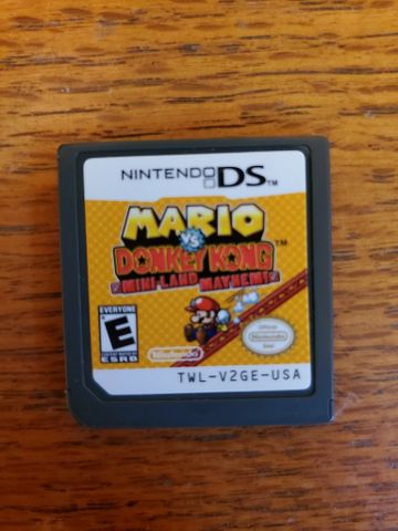 Nintendo DS Mario Vs Donkey Kong Mini-land Mayhem! video game