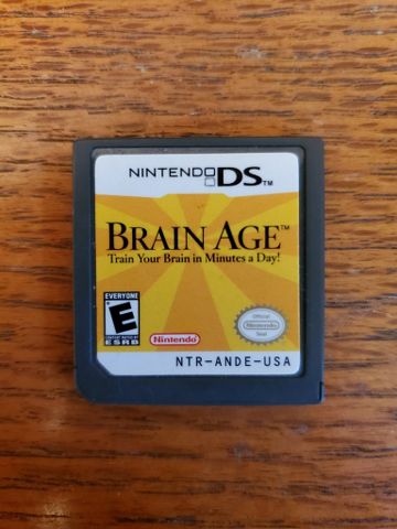 Nintendo DS Brain Age video game