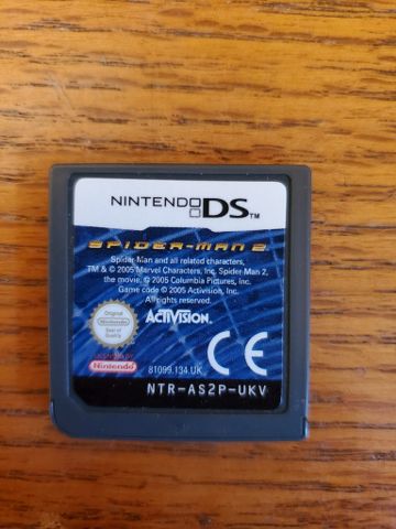 Nintendo DS Spider Man 2 video game