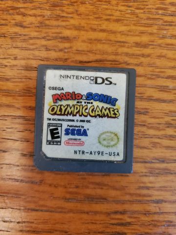 Nintendo DS Mario & Sonic at the Olympic Games video game