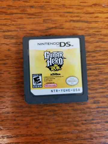 Nintendo DS Guitar Hero On Tour video game