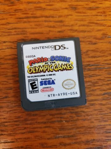 Nintendo DS Mario & Sonic at the Olympic Games video game