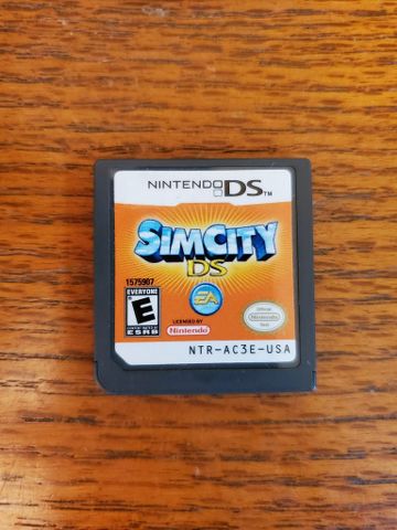 Nintendo DS SimCity DS video game
