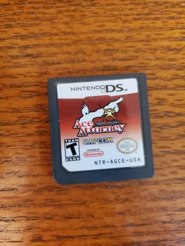 Nintendo DS Ace Attorney Apollo Justice video game