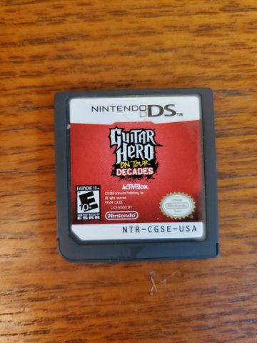 Nintendo DS Guitar Hero On Tour Decades video game