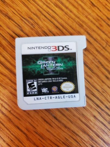 Nintendo 3DS Green Lantern Rise of the Manhunters video game