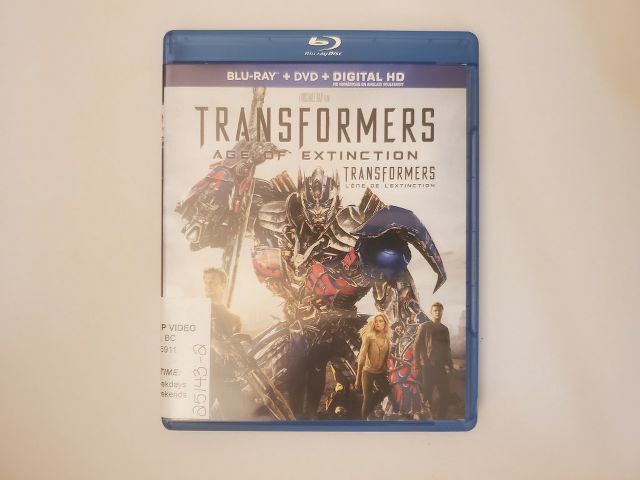Blu-Ray Transformers Age of Extinction video game