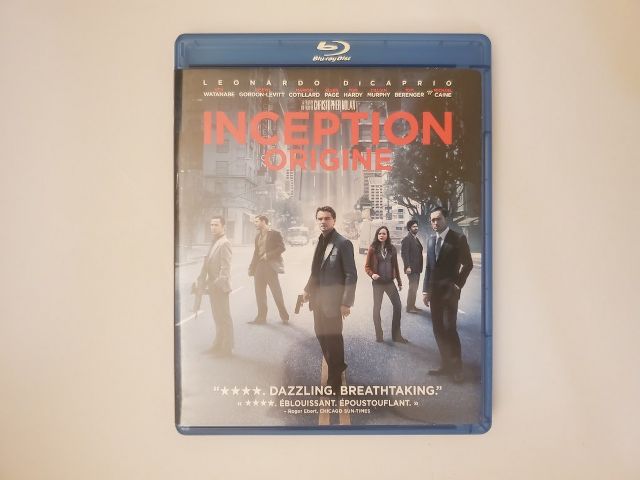 Blu-Ray Inception video game