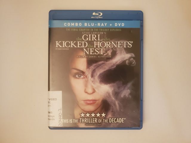 Blu-Ray The Girl Who Kicked the Hornets' Nest video game