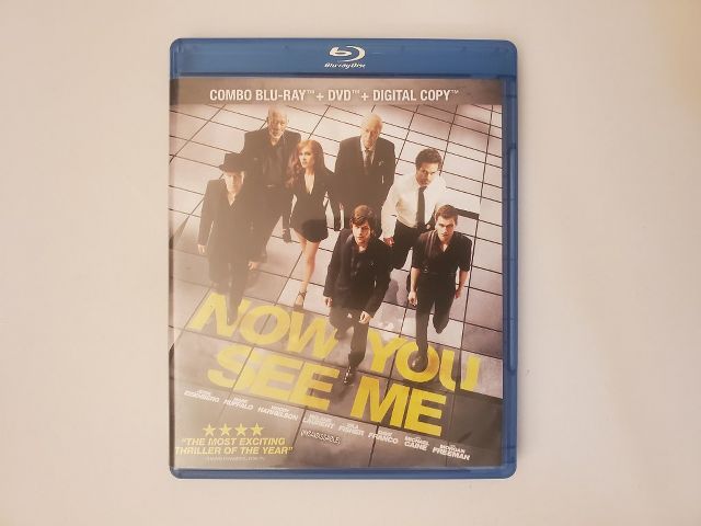 Blu-Ray Now You See Me video game