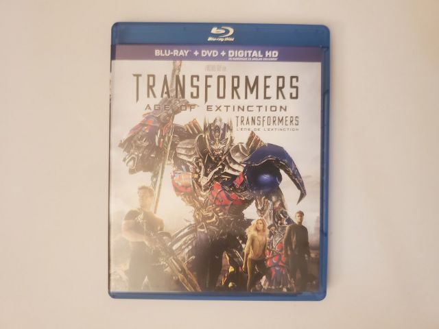 Blu-Ray Transformers Age of Extinction video game