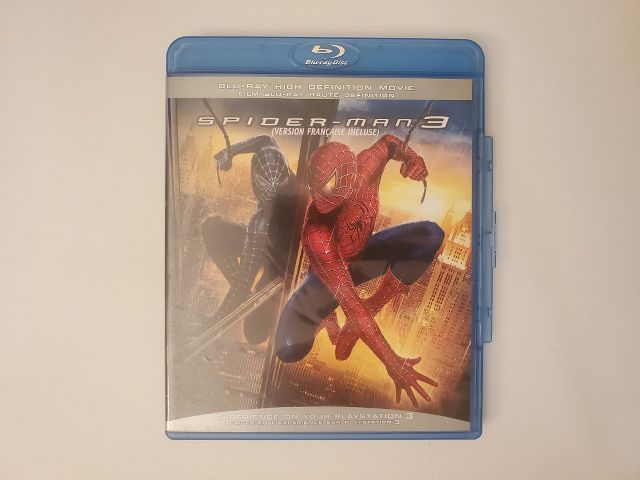 Blu-Ray Spider Man 3 video game