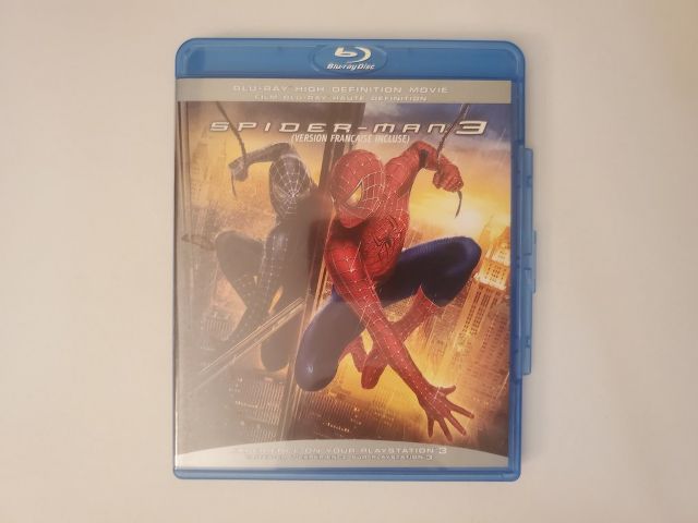 Blu-Ray Spider Man 3 video game