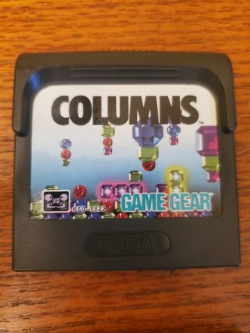 Sega Master System Columns video game