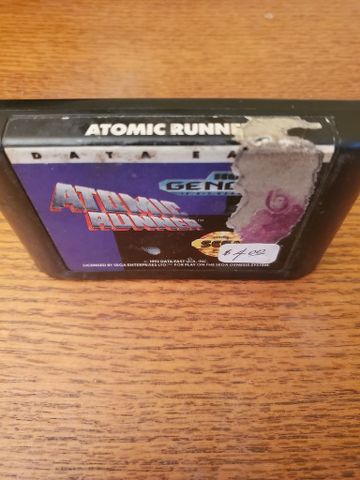 Sega Genesis Atomic Runner video game