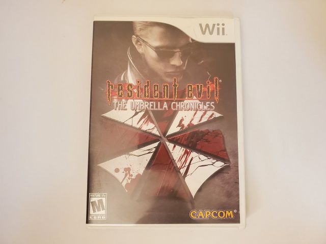 Nintendo Wii Resident Evil The Umbrella Chronicles video game