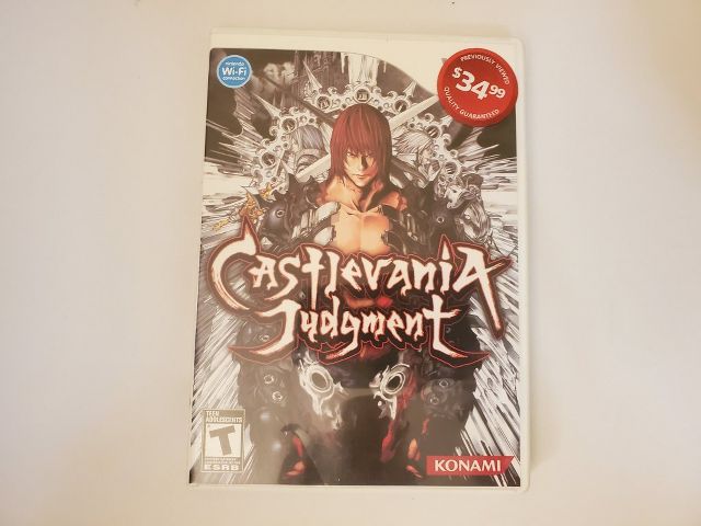 Nintendo Wii Castlevania Judgment video game