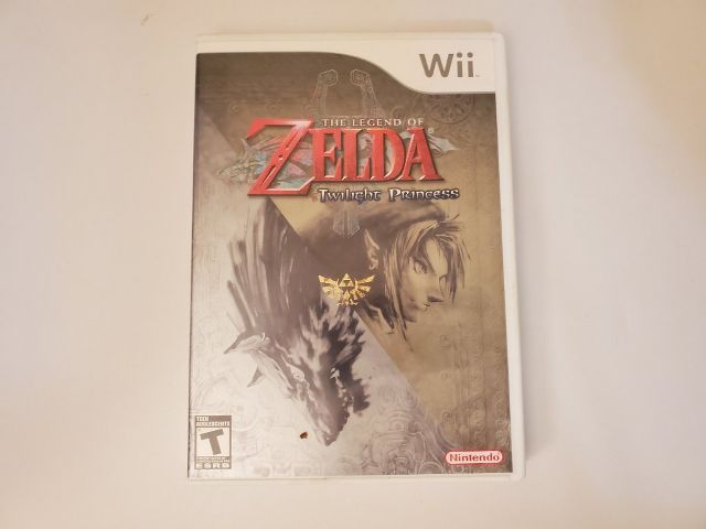 Nintendo Wii The Legend of Zelda Twilight Princess video game