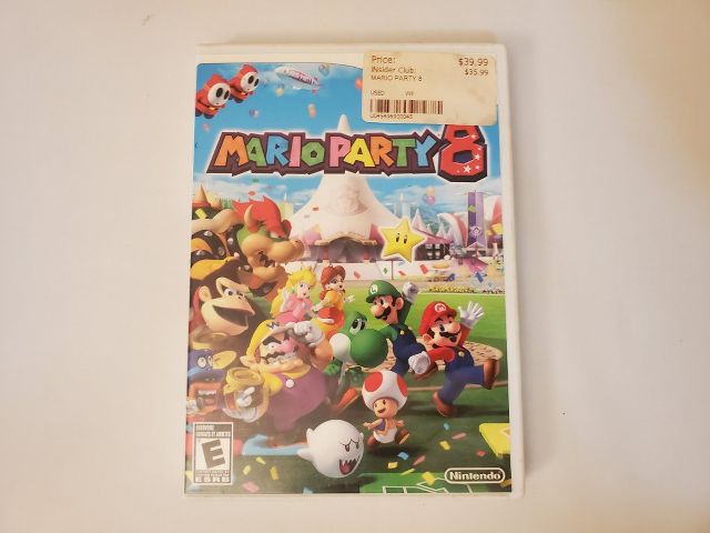 Nintendo Wii Mario Party 8 video game