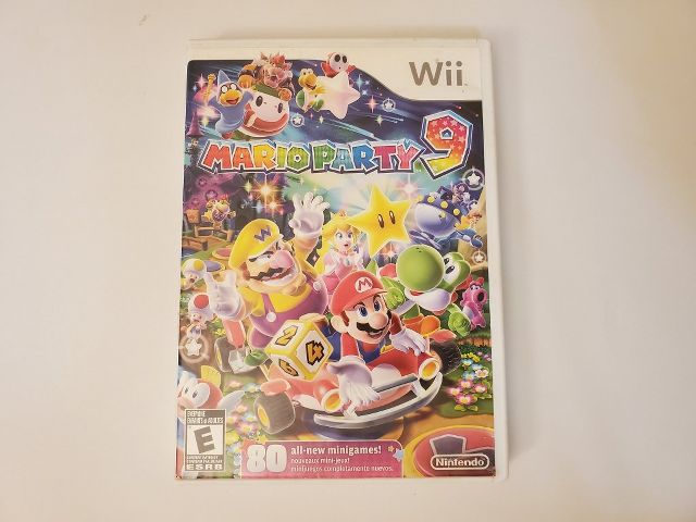 Nintendo Wii Mario Party 9 video game