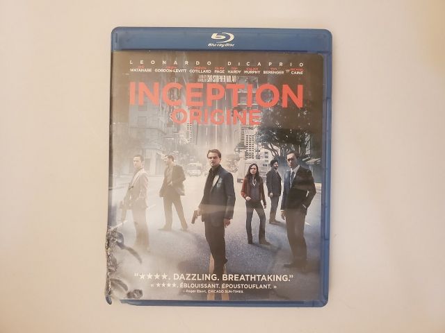 Blu-Ray Inception video game