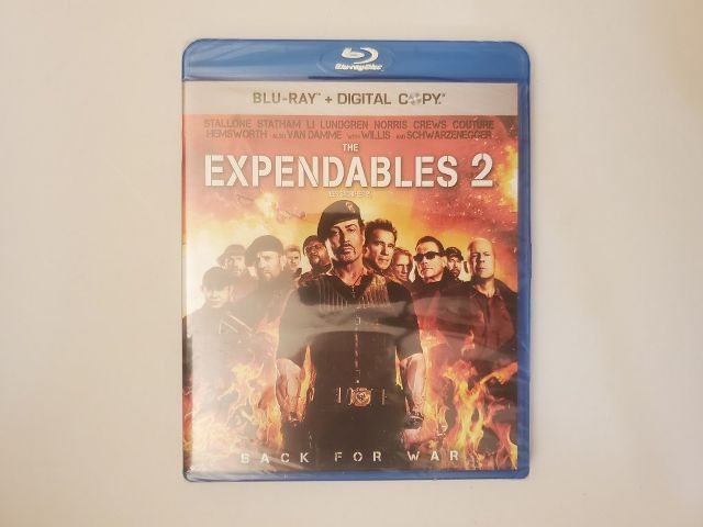 Blu-Ray The Expendables 2 video game