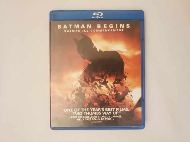 Blu-Ray Batman Begins video game