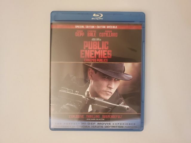 Blu-Ray Public Enemies video game