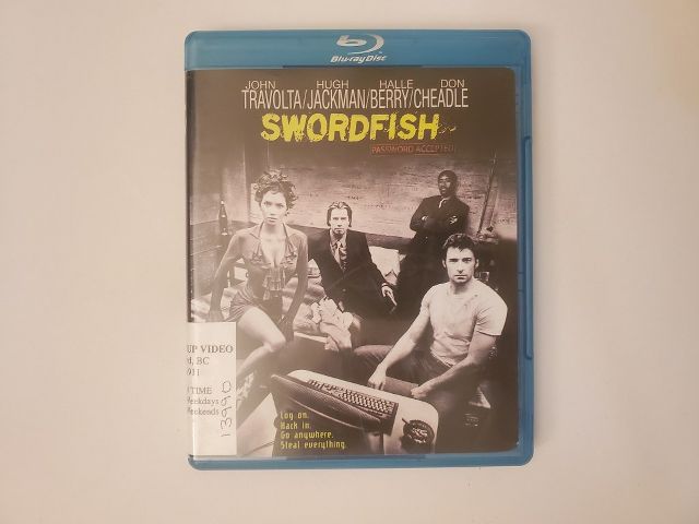 Blu-Ray Swordfish video game