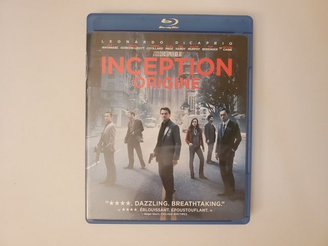 Blu-Ray Inception video game