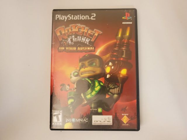 Sony PlayStation 2 Ratchet & Clank Up Your Arsenal video game
