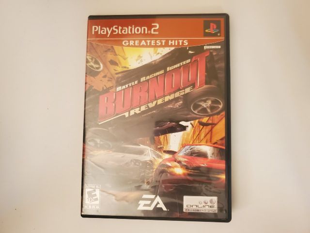 Sony PlayStation 2 Burnout Revenge Greatest Hits video game