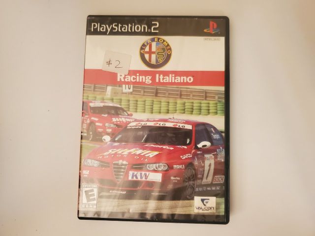 Sony PlayStation 2 Alfa Romeo Racing Italiano video game