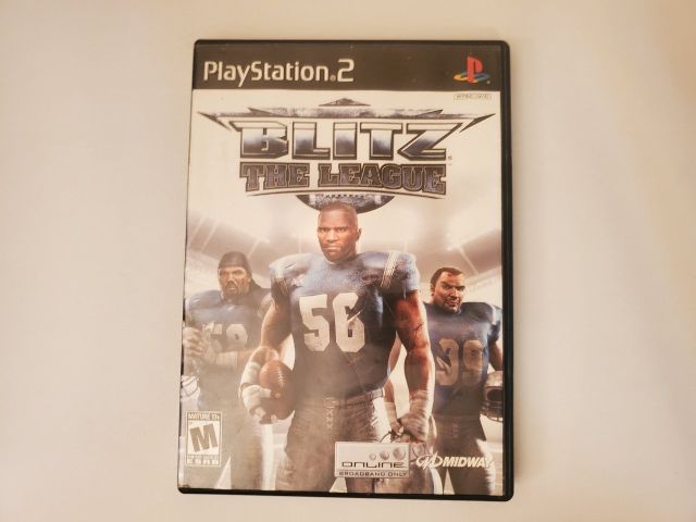 Sony PlayStation 2 Blitz The League video game