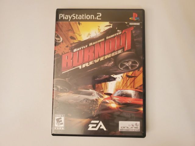 Sony PlayStation 2 Burnout Revenge video game