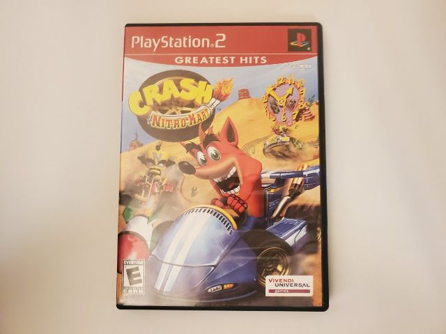 Sony PlayStation 2 Crash Nitro Kart Greatest Hits video game