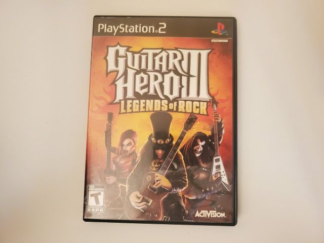 Sony PlayStation 2 Guitar Hero III Legends of Rock video game