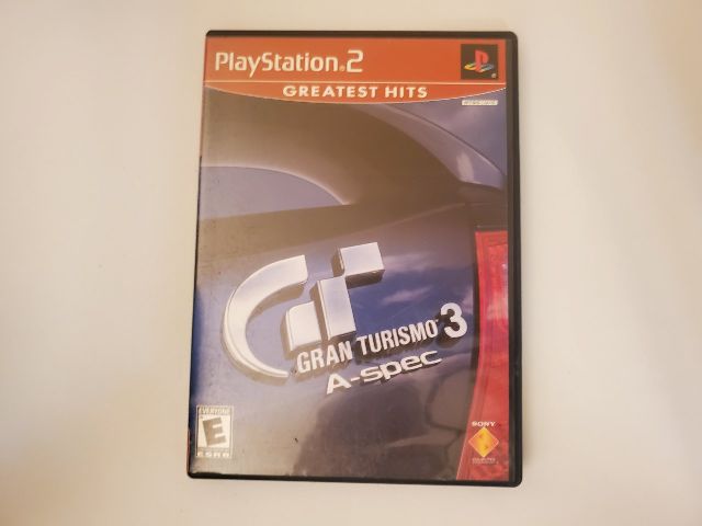 Sony PlayStation 2 Gran Turismo 3 A-Spec Greatest Hits video game