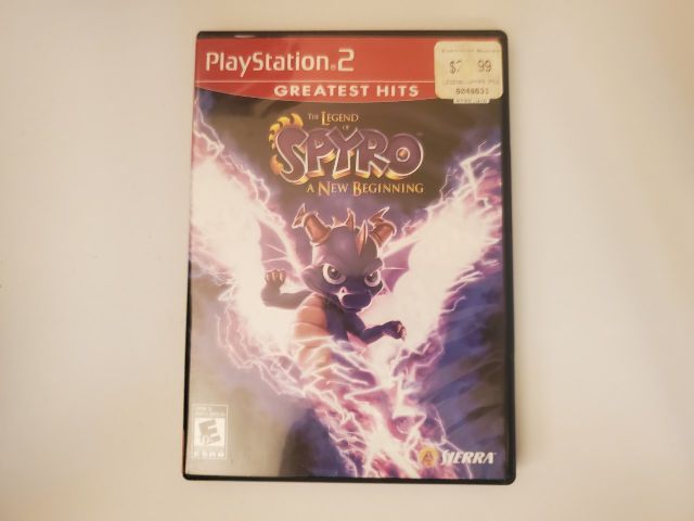 Sony PlayStation 2 The Legend of Spyro A New Beginning Greatest Hits video game