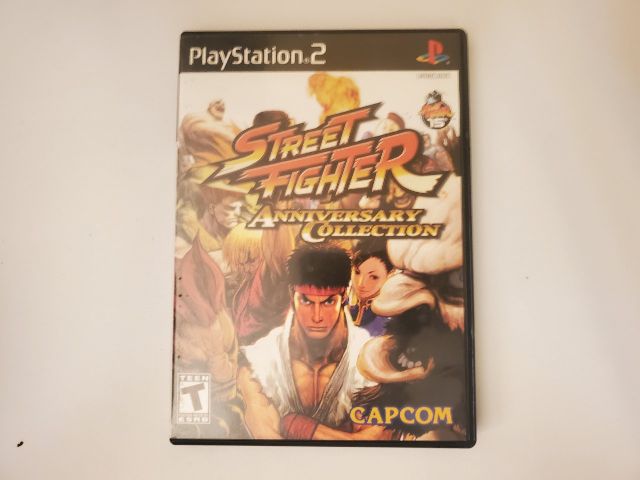 Sony PlayStation 2 Street Fighter Anniversary Collection video game