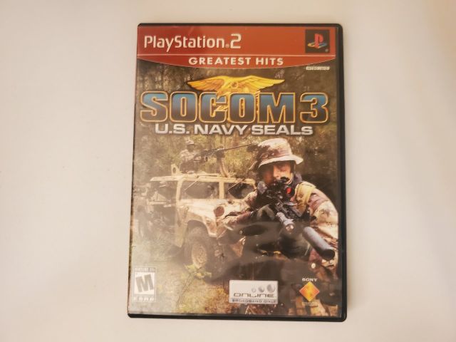 Sony PlayStation 2 SOCOM 3 US Navy Seals Greatest Hits video game