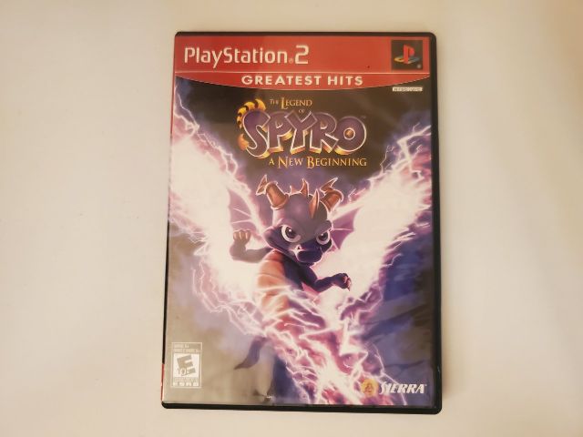 Sony PlayStation 2 The Legend of Spyro A New Beginning Greatest Hits video game