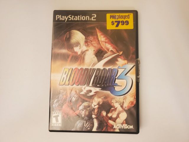 Sony PlayStation 2 Bloody Roar 3 video game